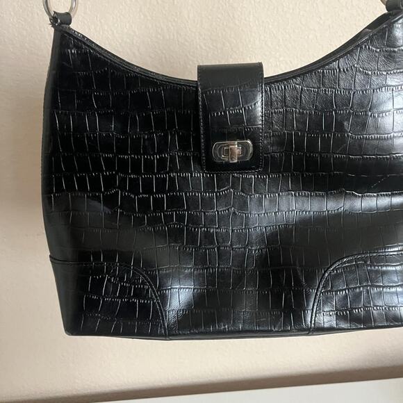 Vintage black casual corner bag - Picture 2 of 7